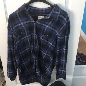 blue flannel